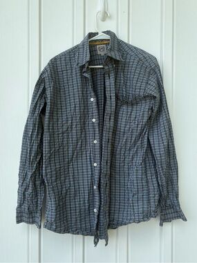 Cinch Men's Plaid Long Sleeve Button Down Western Shirt Size Small S